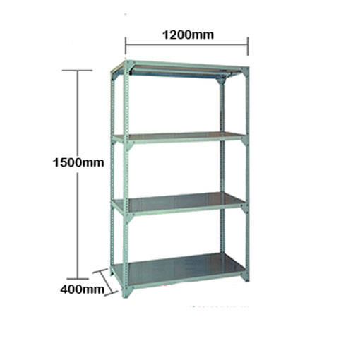 Kệ sắt V lỗ 4 tầng